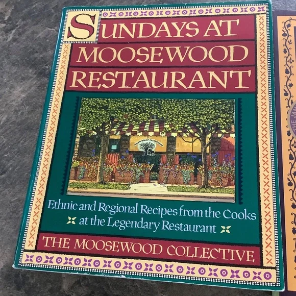 Vintage SET of TWO MOOSEWOOD COOKBOOKS Vegetarian - Picture 3 of 16